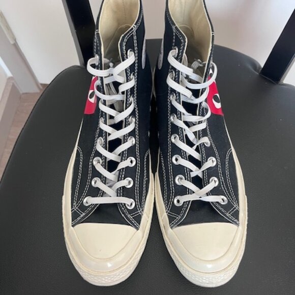 Converse Chuck Taylor All Star x Comme des Garçons Play - Size 11 - Picture 3 of 6